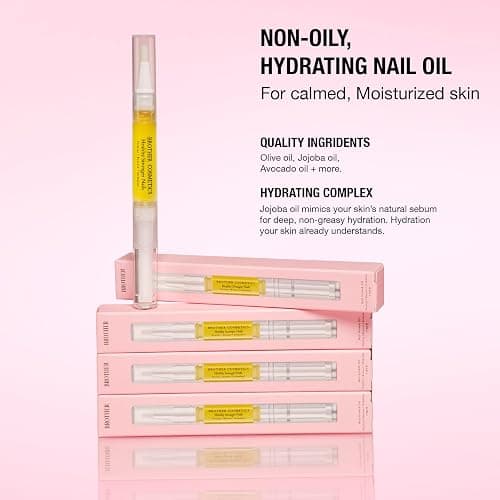 Brother Cosmetics Official Viral Oil - Nail Oil Treatment For Growth, Strength & Moisture - Moisturizing Cuticle Oil for Damaged, Dry, Brittle Nails - Nail Repair & Care Formula For Men & Women thumbnail 5
