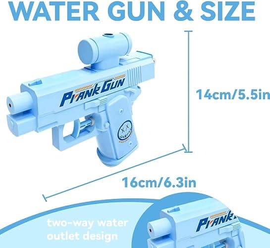 Prank Two-Way Water Gun, Prank Squirt Gun, Reverse Water Guns, Creative Pranks Battle Waters Guns Fight thumbnail 3