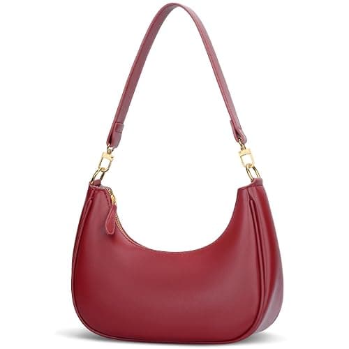 KKXIU Shoulder Bag for Women Small Purse Cute Clutch Hobo Handbag Trendy Crescent Bag - Image 1