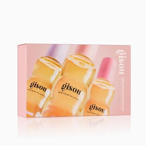 Gisou Take Me With You Spritz Set – 3 Mini Honey Infused Hair Perfumes – Hydration, Shine & Refreshing Floral Scent thumbnail 3