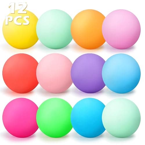 12 Pcs Stress Balls Set for Adults and Kids - Squishy Ball Sensory Fidget Toys for Anxiety Relief - Squeeze Ball Party Favors Bulk Pack - Classroom Prize - Birthday Halloween - Image 1