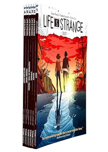 Life Is Strange Volume 1-6 Books Collection Set By Emma Vieceli(Dust, Waves, Strings, Partners In Time-Tracks, Coming Home & Settling Dust) - Image 1