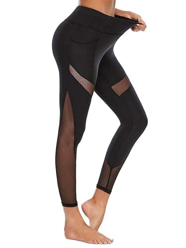CSTOWN High Waist Yoga Pants Workout Leggings Yoga Tights thumbnail 4