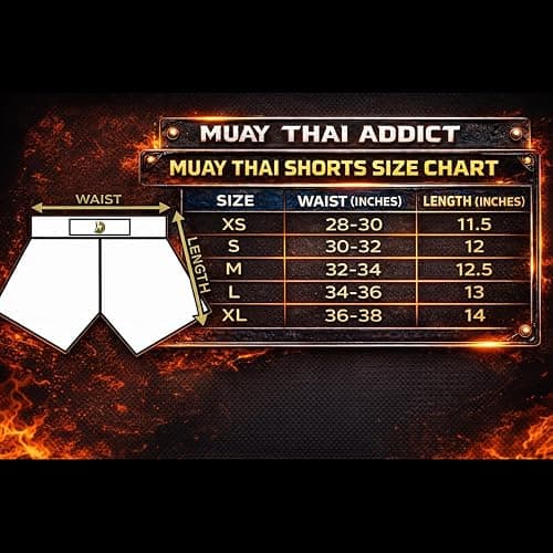 MUAY THAI ADDICT Pride Slim Cut Muay Thai Shorts - Mexico thumbnail 3
