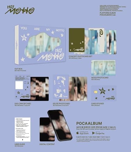 IT-ZY MOTTO Album 5p Set (3Photobooks+2Pocaalbums) thumbnail 5