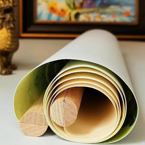 EAPEY Prints Chinese Scroll Hanging Japanese Wall Art Fengshui Painting Decor Ancient Paintings Replica thumbnail 9