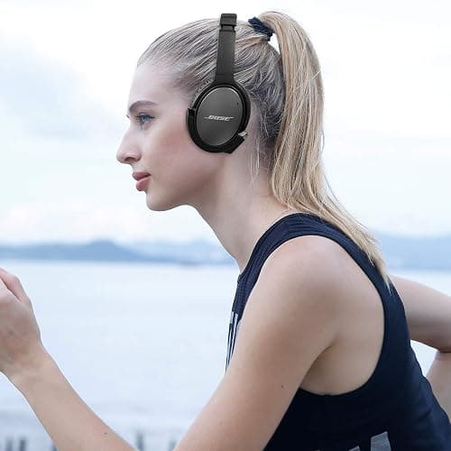YOCOWOCO Upgraded aptX Wireless Bluetooth Adapter for Bose QuietComfort 25 QC 25Headphones with Mic/Volume Control, Black thumbnail 8