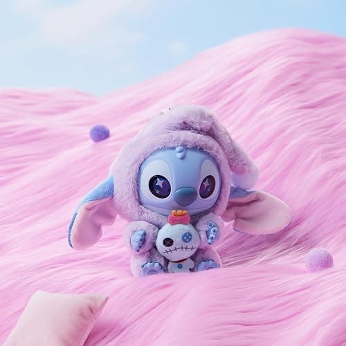 MINISO Disney Stitch Eat Something Before Sleep Collection Vinyl Plush Toy Surprise Box Figure Model Random Design Blind Box Toy Collectible Toy for Home Decor Birthday Gifts (Random One Figure) thumbnail 5
