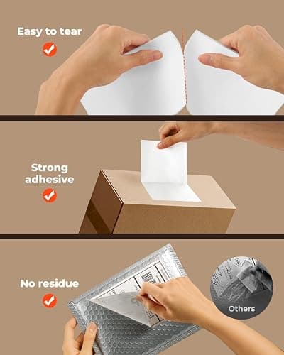 MUNBYN 4x6 Thermal Printer Labels, Commercial Grade, 220 Sheets/Stack | 4"x6" Fanfold Shipping Labels, No BPA and BPS, Print Clear and Sharp, Strong Adhesive, Compatible with Most Thermal Printers thumbnail 5