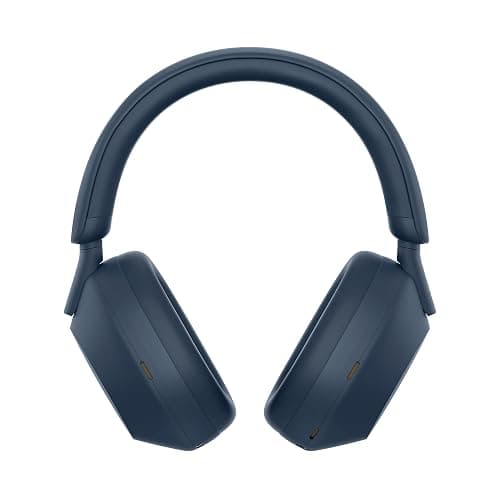 Sony WH-1000XM5 Premium Noise Canceling Headphones, Auto NC Optimizer, 30-Hour Battery, Alexa Voice Control, Midnight Blue thumbnail 10