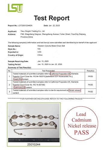 TOPACC Western Metal Concho Belt for Women Cowgirl Chain Belts for Dresses Jeans Country Concert Outfit thumbnail 7