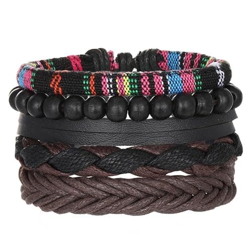 Btohrt Fairy Grunge Bracelet Leather Aesthetic Bracelets Boho Fairycore Aesthetic Accessories Jewelry thumbnail 4