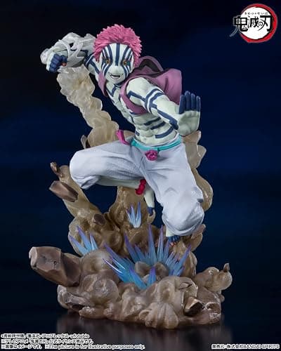 TAMASHII NATIONS - Demon Slayer: Kimetsu no Yaiba - Akaza Upper Three, Bandai Spirits FiguartsZERO Collectible Statue thumbnail 3