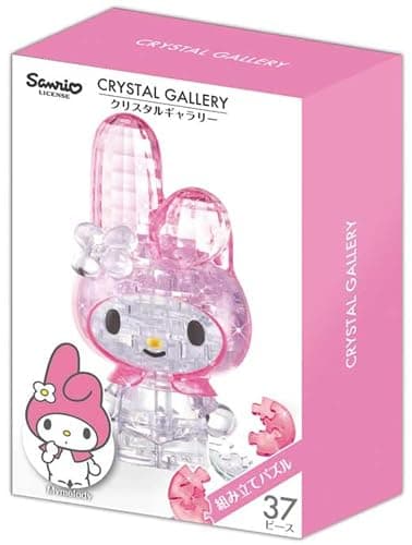 Hanayama 37 Piece Crystal Gallery My Melody 3-Dimensional Jigsaw Puzzle thumbnail 3