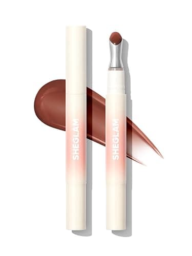 SHEGLAM Hydrating Lip Gloss Cruelty-Free Plumping Peptides-Toffee Kiss - Toffee Kiss - Image 1