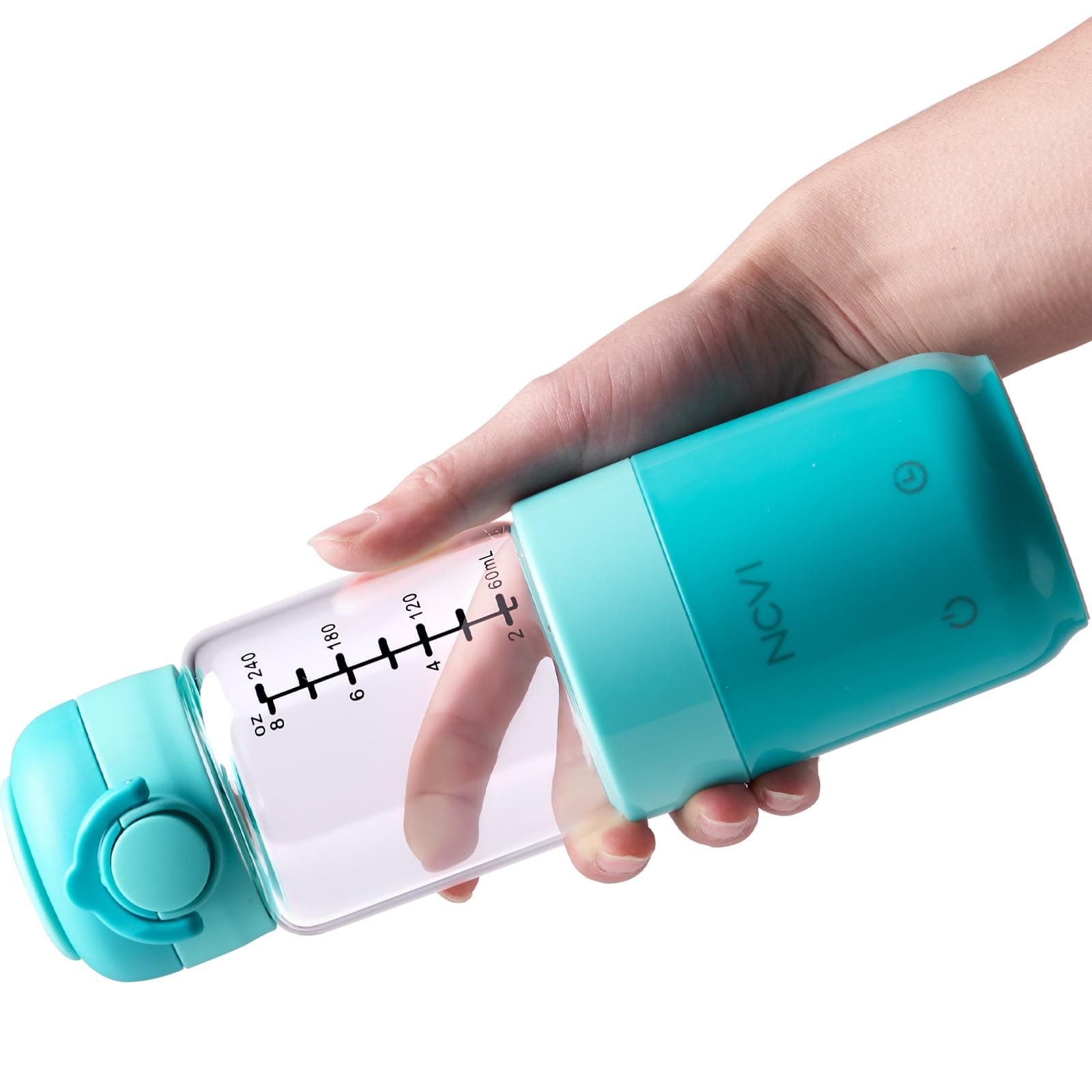 NCVI Calentador De Biberones Portátil Para Viajes De Bebé, Calentador De Leche Materna Usb Para Coche Con Batería, Calentador De Agua Rápido Inalámbrico Para Avión, Ideal Para Biberones De Fórmula De thumbnail 9
