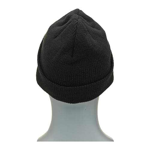 Blackrock Black Beanie Hat for Men and Women, Running, Lightweight, Skull Caps, Thermal Beanie, Winter Work Hat, Unisex - One Size thumbnail 7