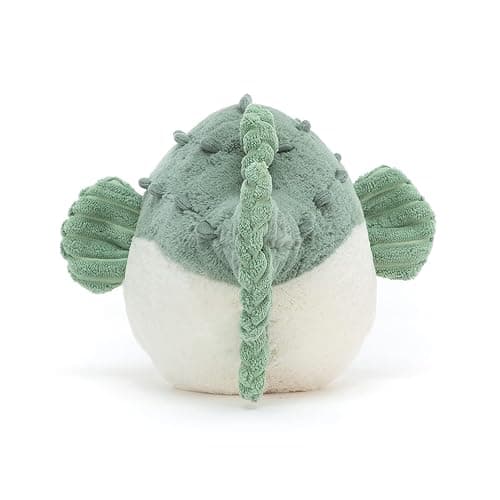 Jellycat Pacey Pufferfish Stuffed Animal, 7 inches - Ocean & Sea Plush Toy - Classic Children's Gift thumbnail 4