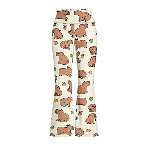Ystardream Girls' Activewear Leggings Cute Flare Leggings for Girls Casual - Image 1