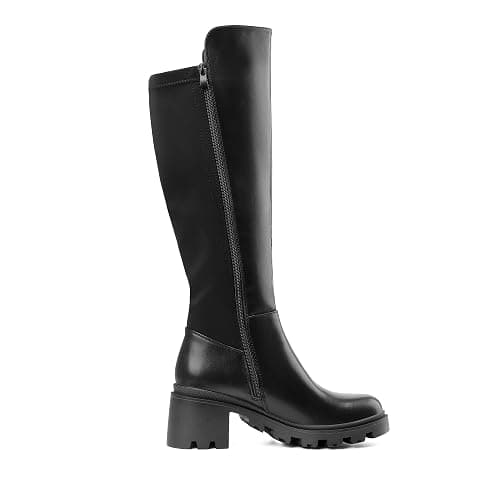 DREAM PAIRS Women's Knee High Boots, Comfortable Platform Round Toe Stretch Boots for Women thumbnail 3
