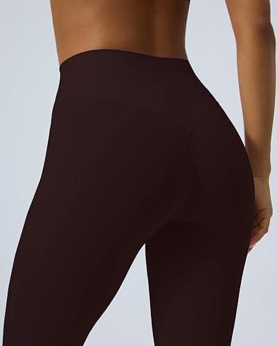 PAVOI ACTIVE Buttery Soft Workout Leggings for Women - High Waisted No Front Seam Gym Leggings Yoga Pants - FlexFlow thumbnail 2