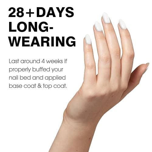 CANNI White Gel Polish – 1 Pc Pure White, High Gloss UV/LED Soak-Off Gel Nail Polish for French Manicure, DIY & Salon Quality for Grils & Women thumbnail 3