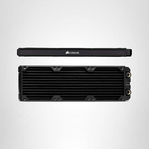 CORSAIR Hydro X Series XR5 360mm Water Cooling Radiator - Triple 120mm Fan Mounts - Premium Copper Construction - Easy Installation - Black thumbnail 18