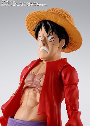 TAMASHII NATIONS - One Piece - Trafalgar Law -The Raid on Onigashima- S.H.Figuarts Action Figure | One Piece 6 Inch Action Figure S.H. Figuarts - Trafalgar Law thumbnail 11