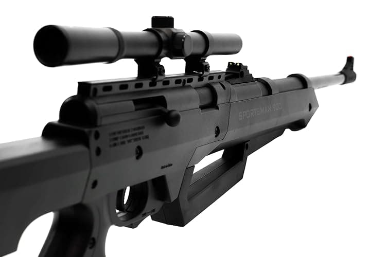Barra Air Guns Sportsman 900 BB Gun Rifle for Adults, Pellet Rifles for Hunting, 177 Caliber Airgun with Rifle Scope - Shoot Pellets & BBS, 800 FPS thumbnail 4