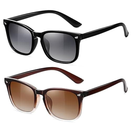 FEIDUSUN Polarized Sunglasses for Women and Men Classic Trendy Sun Glasses with UV Protection - Image 1