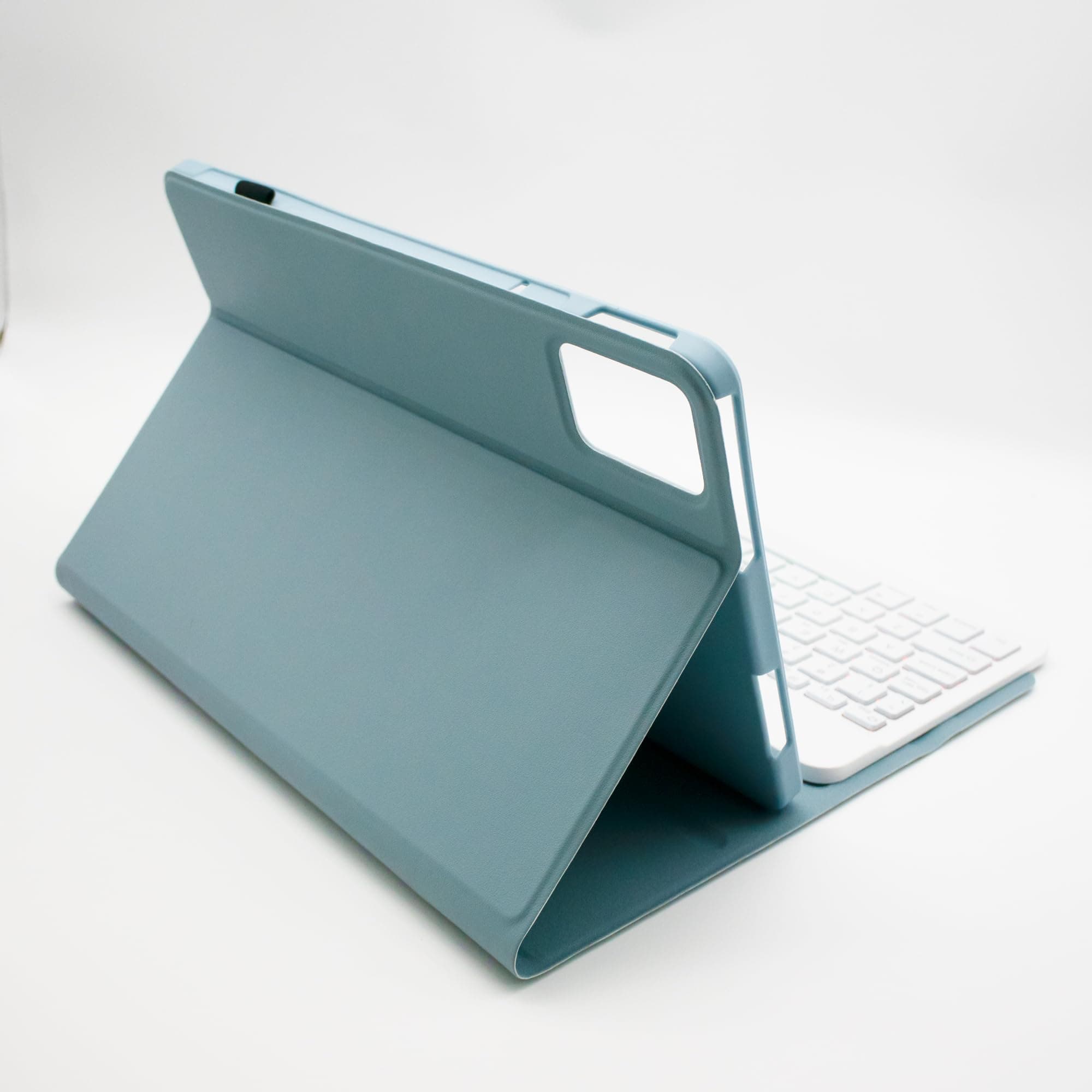 Keyboard Case For Lenovo Tab M11 11" 2024, 7 Colors Illuminated Keyboard with Mouse, Soft TPU Back,Blue thumbnail 6