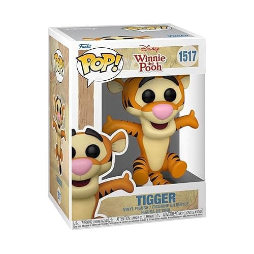 Funko POP Disney: Winnie The Pooh - Tigger - Collectable Vinyl Figure - Gift Idea - Official Merchandise - for Kids & Adults - TV Fans - Model Figure for Collectors and Display - Tigger