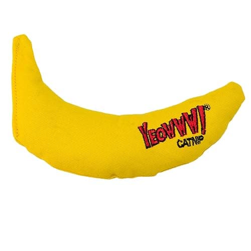 Yeowww! Catnip Toy, Yellow Banana - Image 1