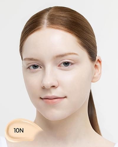 PDRN Serum Skin Tint (10N) | Natural Coverage Tinted Moisturizer, Korean Tinted Skin Serum for Hydrating Dewy Finish, Korean Skincare BB Cream Makeup thumbnail 2