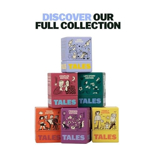 TALES 150 Conversation Starter Cards, Couples Edition, for Couples, Games for Adults, Date Night Ideas, Anniversaries, and Quality Time Together, Prompts for Deeper Connection thumbnail 6