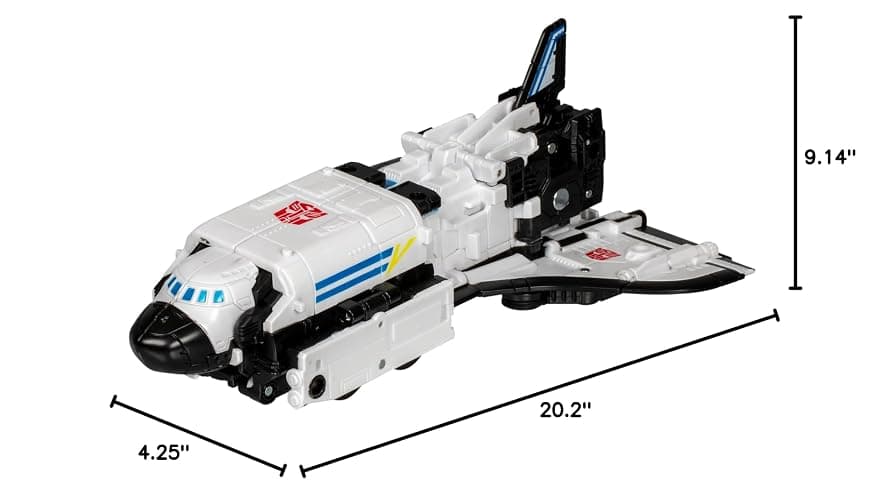 Transformers Legacy United Leader Class Galaxy Shuttle, 7.5-inch Converting Action Figure, for Boys and Girls Ages 8+ thumbnail 3