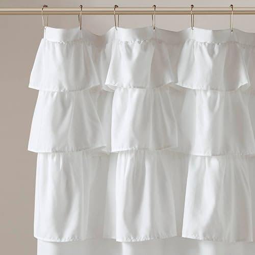  White Shower Curtain thumbnail 12