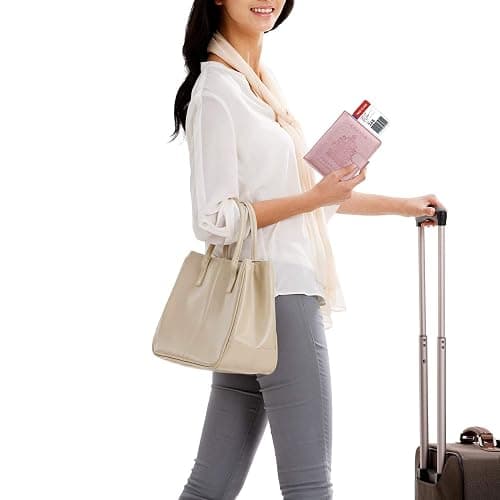 WALNEW RFID Blocking Passport Holder Travel Wallet Cover Case thumbnail 9
