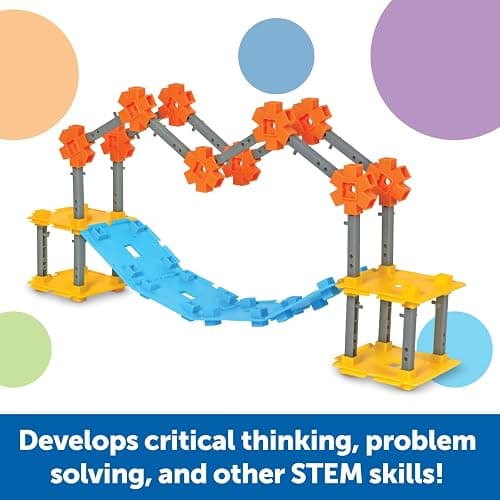 Learning Resources STEM Explorers Bridge Builders - Building Science Toys, Fine Motor Skills, Toddler Explorer Kit, Gifts for Boys and Girls thumbnail 3