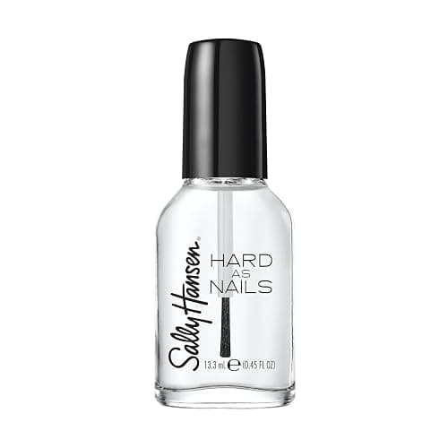 Sally Hansen Hard as Nails Nail Polish, Crystal Clear, 0.45 Fluid Ounce - Image 1