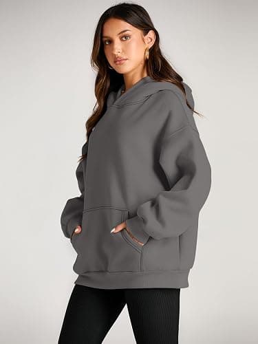 EFAN Womens Hoodies Oversized Sweatshirts Pullover Fleece Sweaters Long Sleeve Winter Fall Outfits Fashion Y2k Clothes thumbnail 3