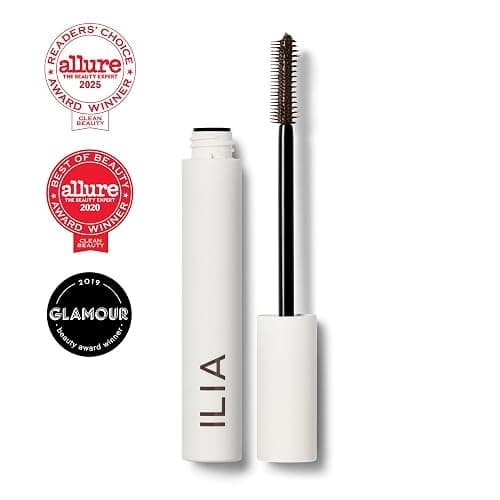 ILIA - Limitless Lash Mascara | Lightweight, Nourishing, Lengthening, Lifting | Flake + Smudge-Resistant | Non-Toxic, Cruelty-Free, Ophthalmologist-Tested, Safe For Sensitive Eyes (Rich Brown) thumbnail 2