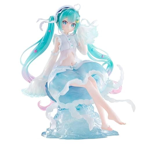 Banpresto - Hatsune Miku - Hatsune Miku Clearluxe Jellyfish Evolve Collectible Figure - Image 1