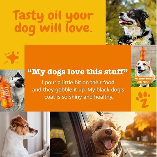Zesty Paws Wild Alaskan Omega-3 Blend Pollock + Salmon Oil for Dogs and Cats- Skin and Coat Support, Omega 3 Supplement for Pets, 32oz thumbnail 5