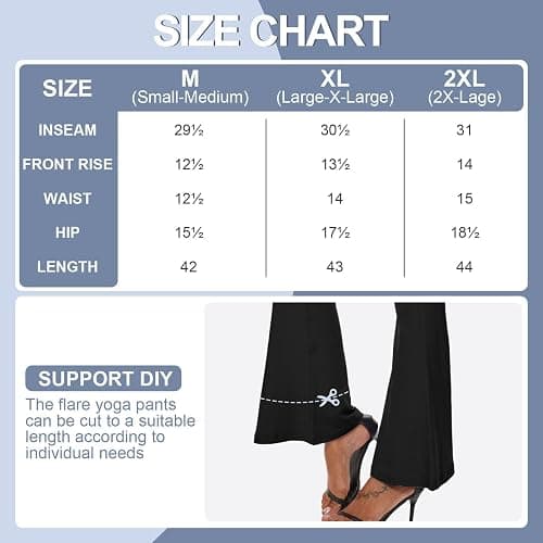 3 Packs Leggings with Pockets for Women, Soft High Waisted Tummy Control Workout Yoga Pants thumbnail 5