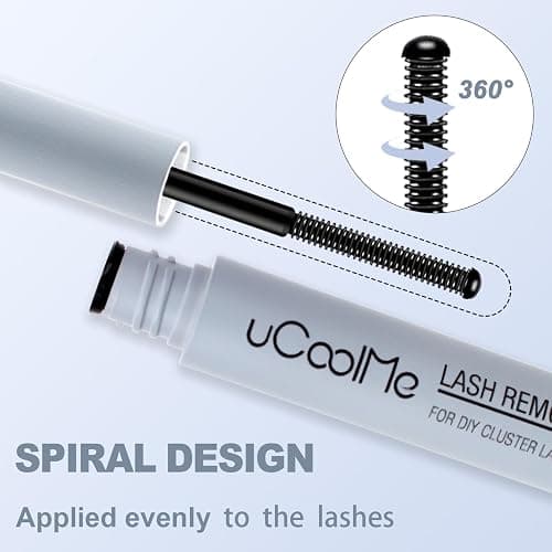 Lash Glue Remover 5ML uCoolMe for Lash Clusters Lash Bond Remover - Gentle Formula Eyelash Glue Remover for Sensitive Eyes thumbnail 5