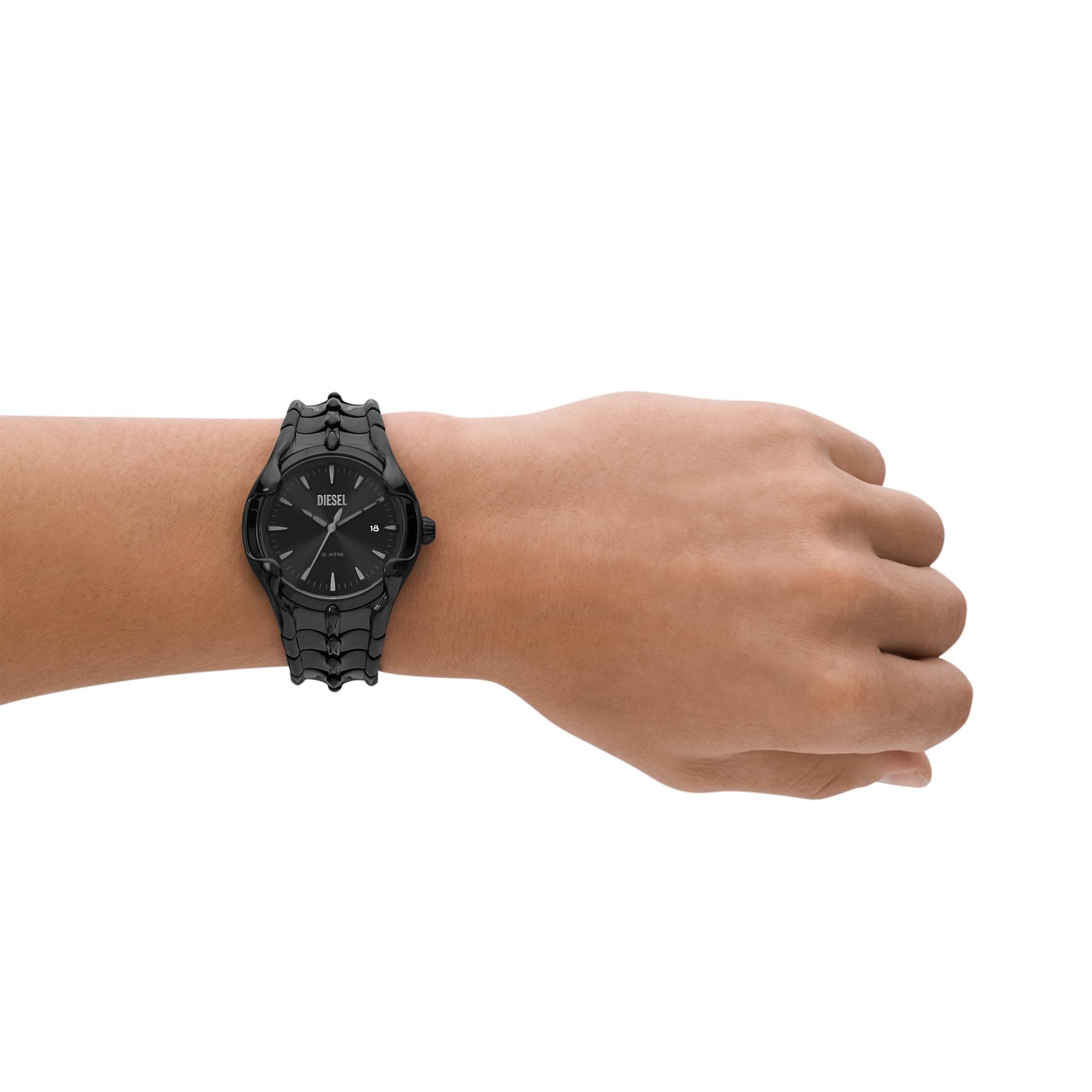 Diesel Vert 45mm Black Stainless Steel  thumbnail 5