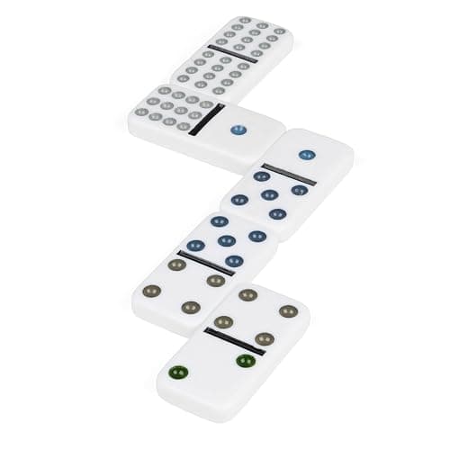 Spin Master Games, Cardinal Classics Double 12 Dominoes Set in Storage Tin, Family Board Games, 2-6 Players, for Ages 8 & Up thumbnail 5
