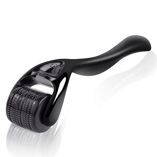 URAQT Dermaroller Microagujas, 1.5mm Rodillo Derma para Cara y Cuerpo, Rodillos Facial de Titanio Microagujas, Herramientas de Aseo para Anti-Edad, Eliminación de Cicatrices Acne, Poro Contractivo - Image 1