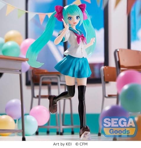 SEGA GOODS Hatsune Miku - 16ème Anniversaire Vers. KEI - Figurine Luminasta 18cm thumbnail 9